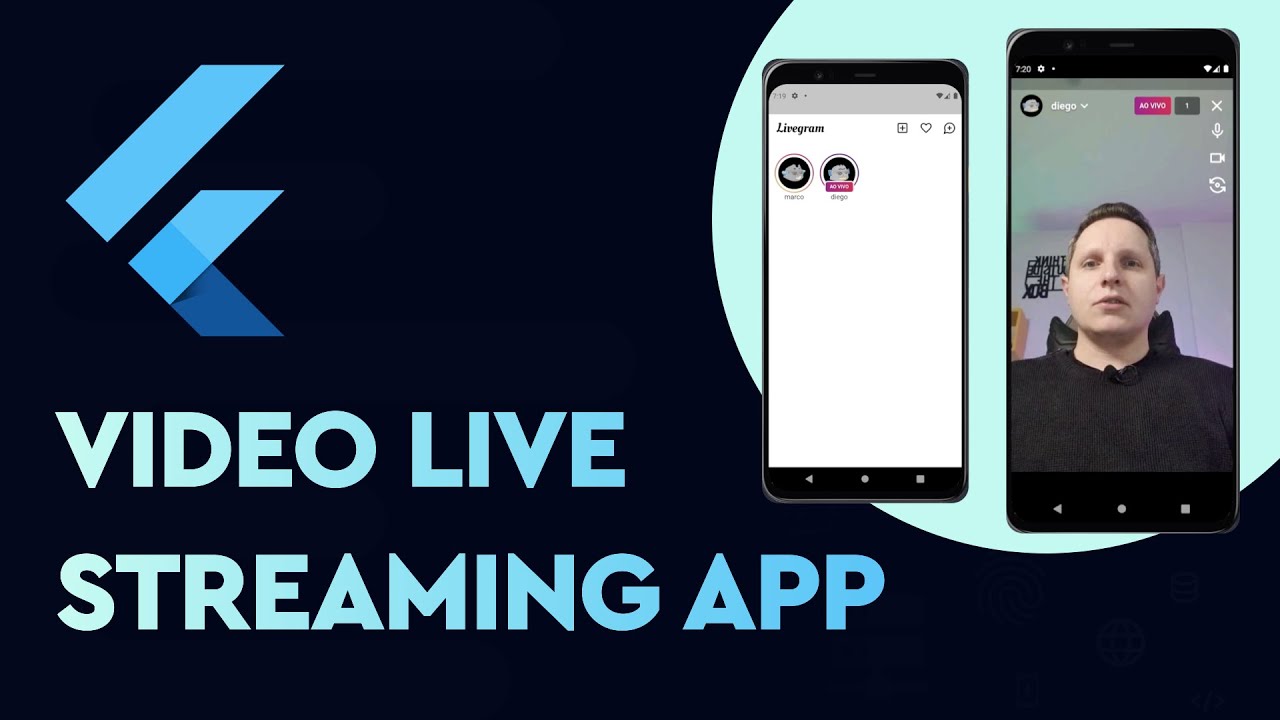 Live Streaming no Flutter: Vamos desenvolver um App de Lives similar ao Instagram