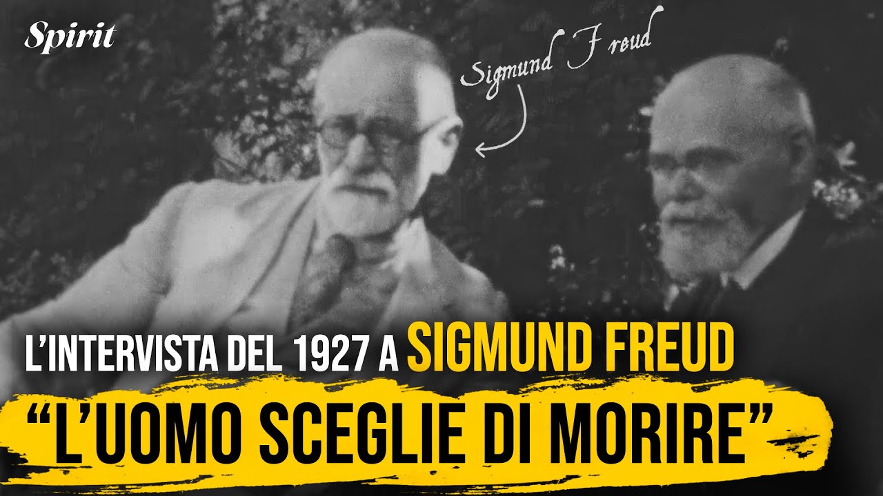 L'ultima Intervista Del 1927 a Sigmund Freud: 