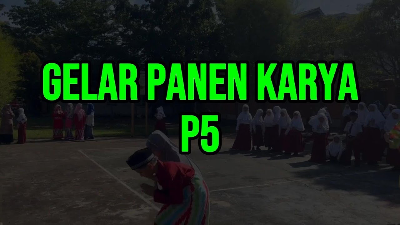 Dokumentasi Gelar Karya P5 SD Bawamai Pontianak 2023