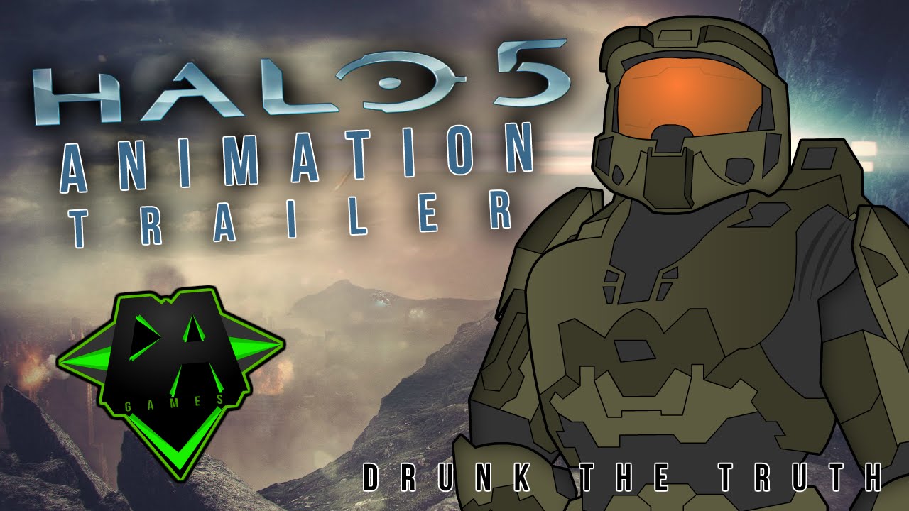 HALO 5 ANIMATION TRAILER - DRUNK THE TRUTH - DAGames