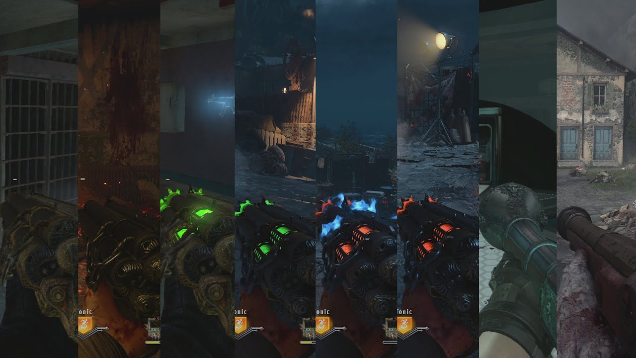 Call of Duty Zombies BlunderGat/BlunderBuss Evolution (BO2,AW,WW2,BO4)