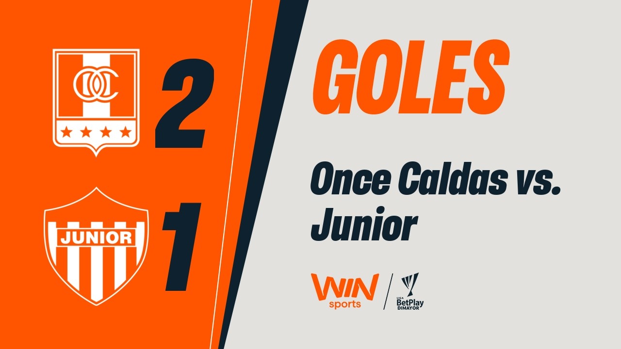 Once Caldas vs. Junior (goles) | Liga BetPlay Dimayor 2026-1 | Fecha 6