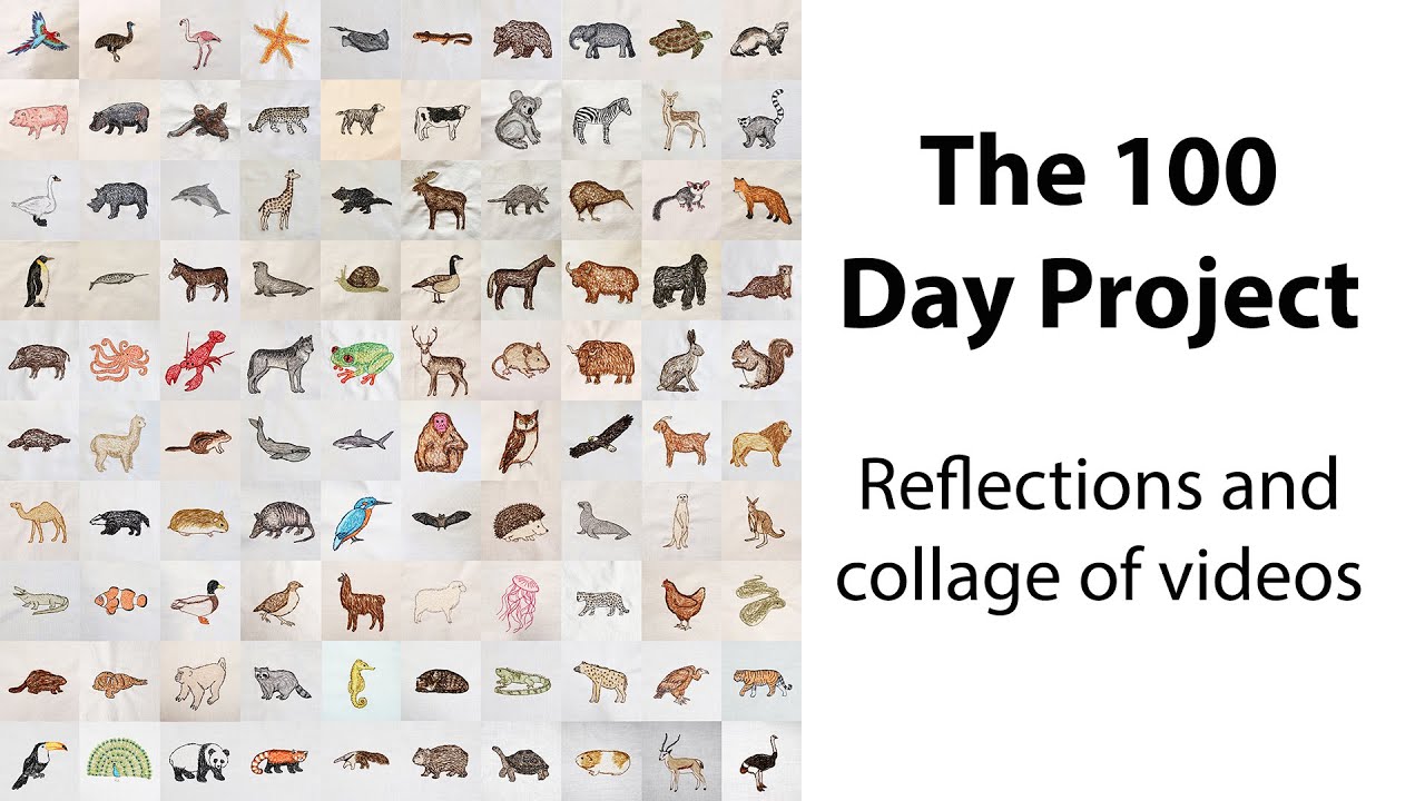 Reflections on The Hundred Day Project 2020: FME animals