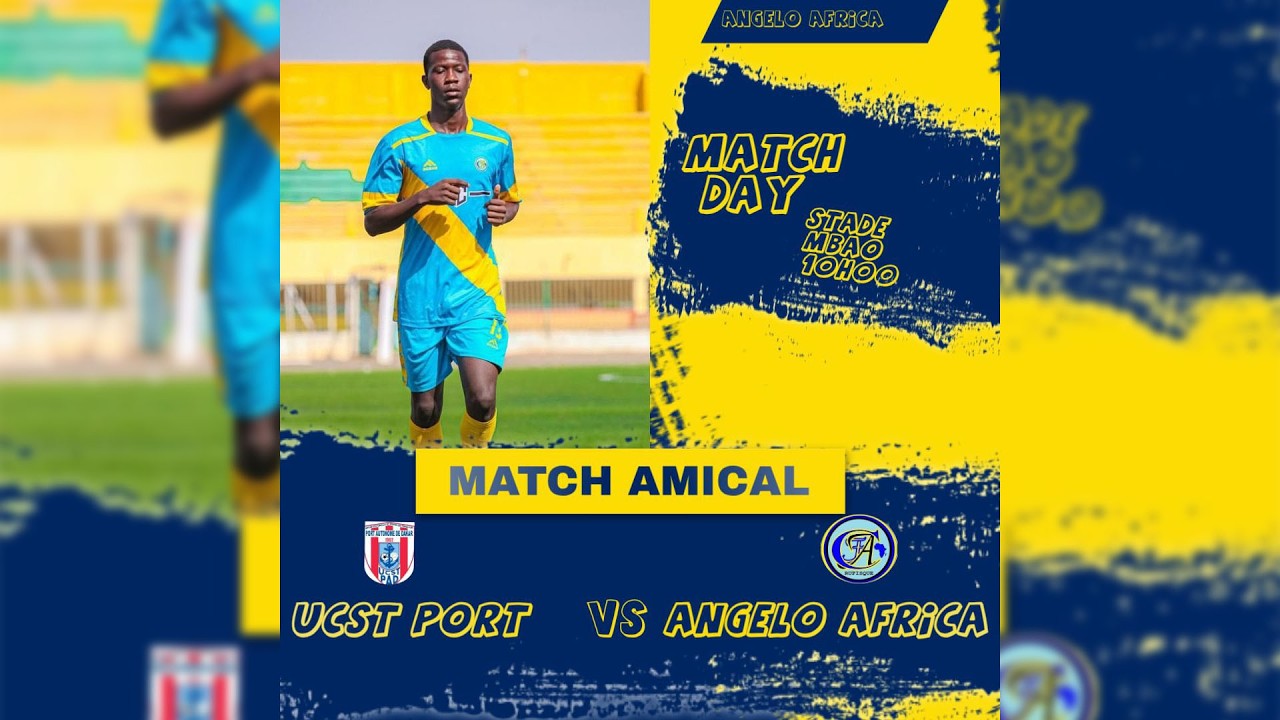 UCST PORT VS ANGELO AFRICA / AMICAL