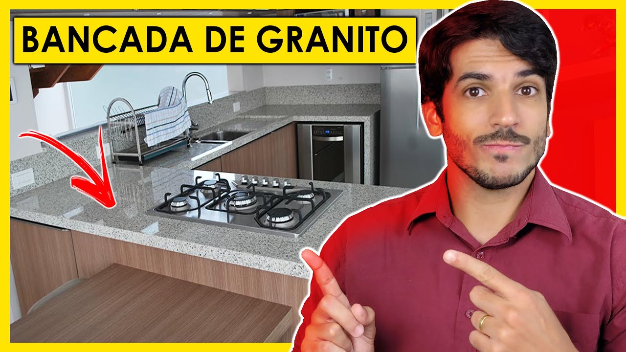 BANCADA DE GRANITO PARA SUA COZINHA PLANEJADA