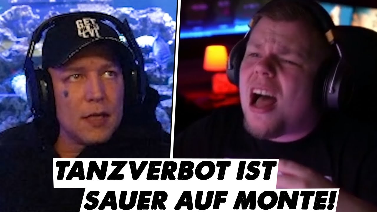 ES REICHT mir JETZT MONTE 😡 | TANZVERBOT STREAM HIGHLIGHTS