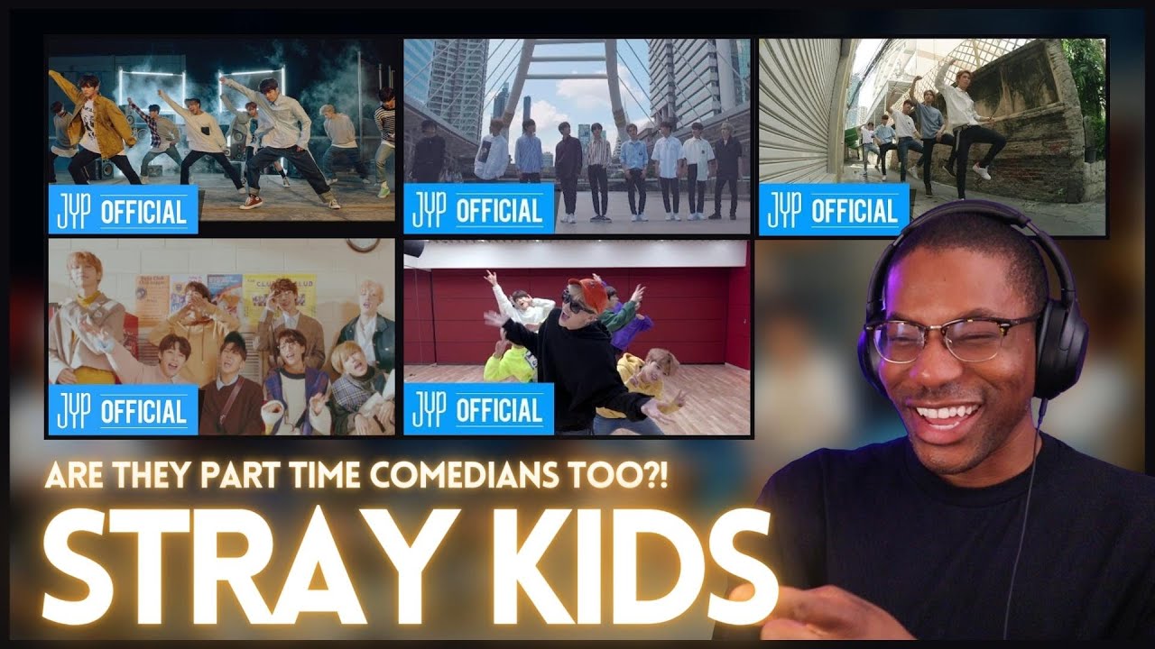 STRAY KIDS | 'I am YOU', 'My Side', 'Get Cool', 'N/S' MV's | REACTION | Part time comedians?!