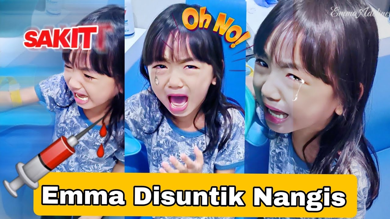 Emma Disuntik Nangis Histeris Gak Mau HP & Es Krim