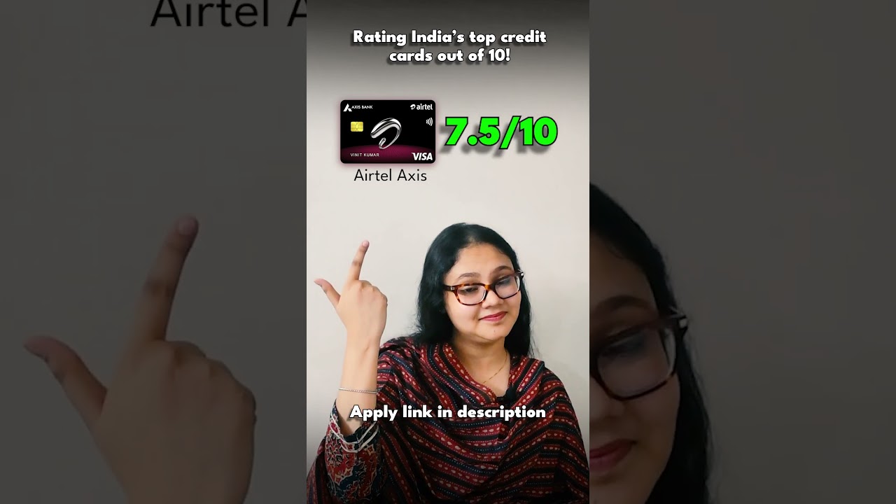 Rating India&rsquo;s top credit cards out of 10 | Best Credit cards 2025 #trending #viral #youtubeshorts