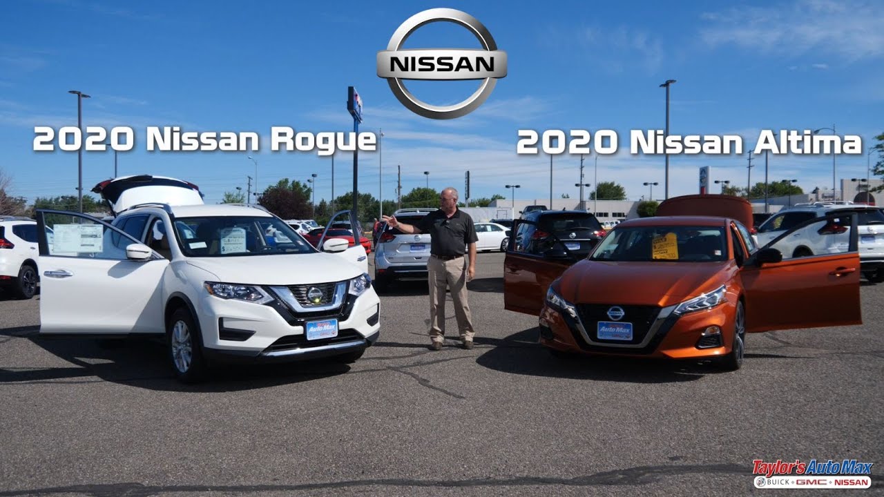 Nissan's AWD Duo: The 2020 Nissan Rogue & The 2020 Nissan Altima