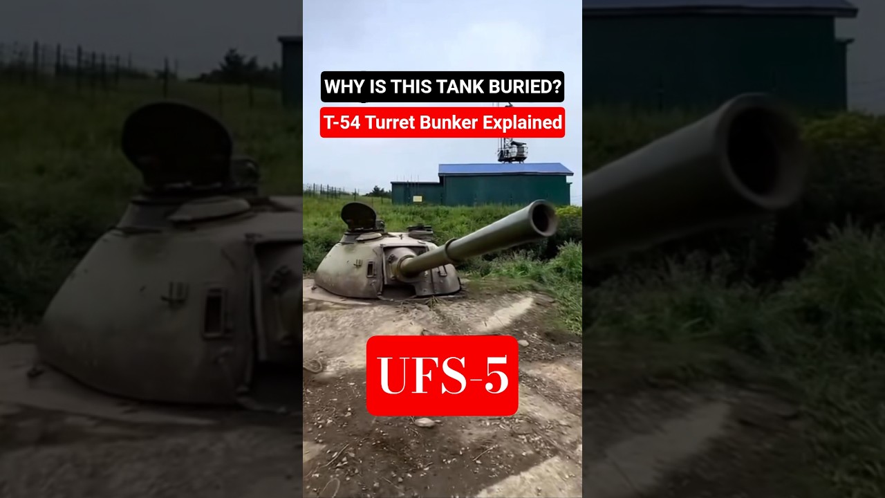 This Isn&rsquo;t a Tank: Why the Soviets Buried a T-54 Turret &mdash; The UFS-5 Bunker Explained