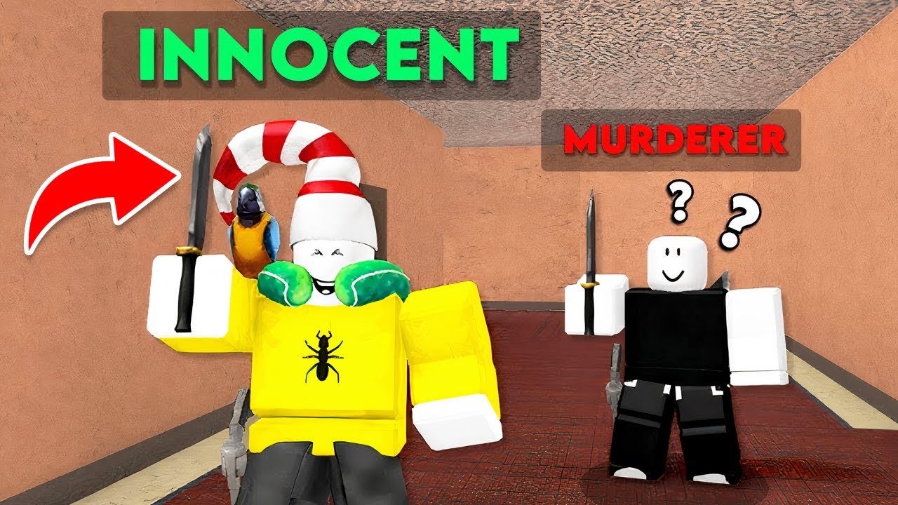 I Had KNIFE While INNOCENT in MM2 Using ADMIN COMMANDS.. (Roblox Movie)