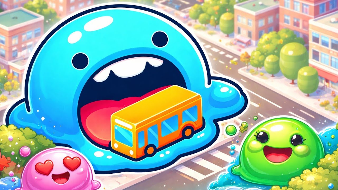 Super Slime.io-SATISFYING Black Hole Gameplay | NEW GAME#23#SuperSlime#BlackHoleGameplay#gameplay