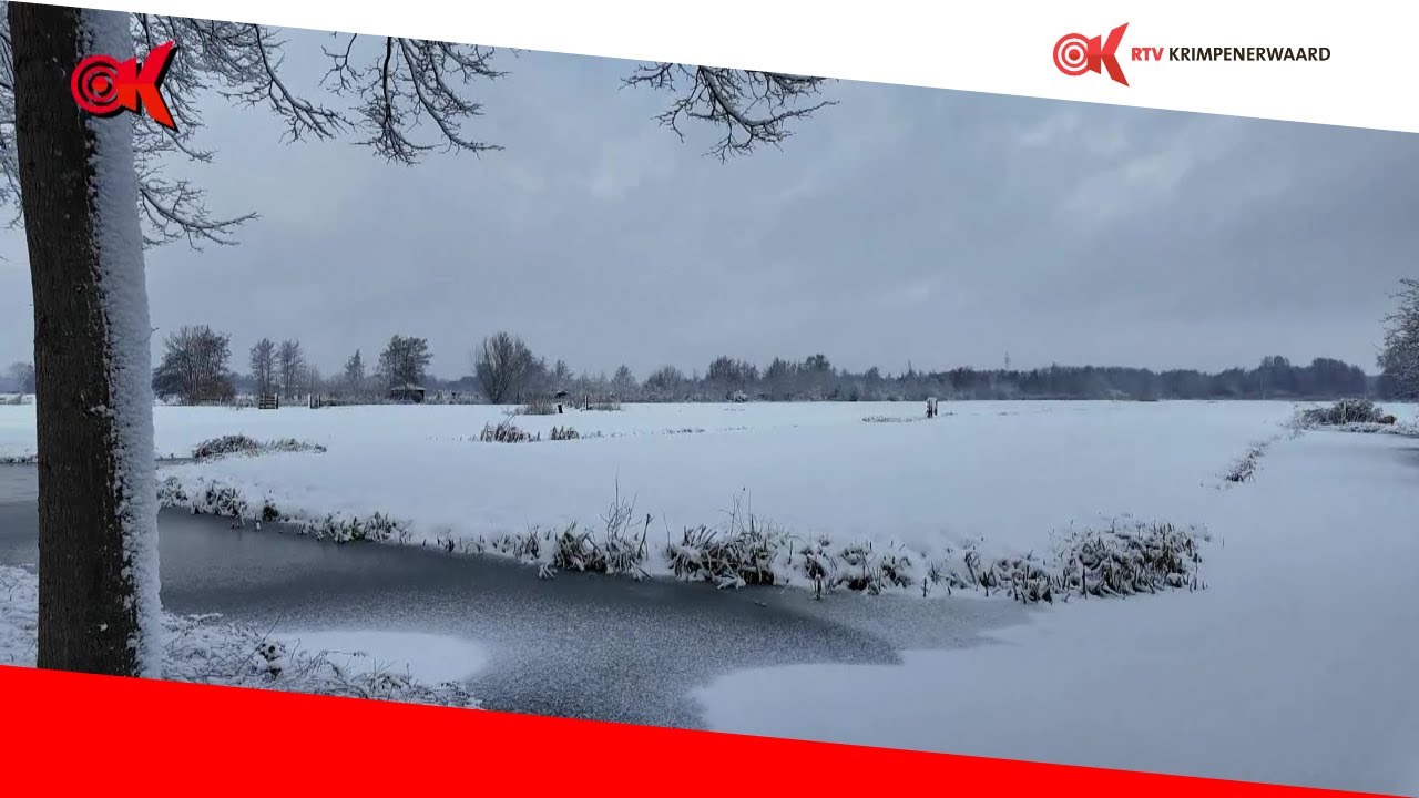 Winter in Krimpen aan de Lek