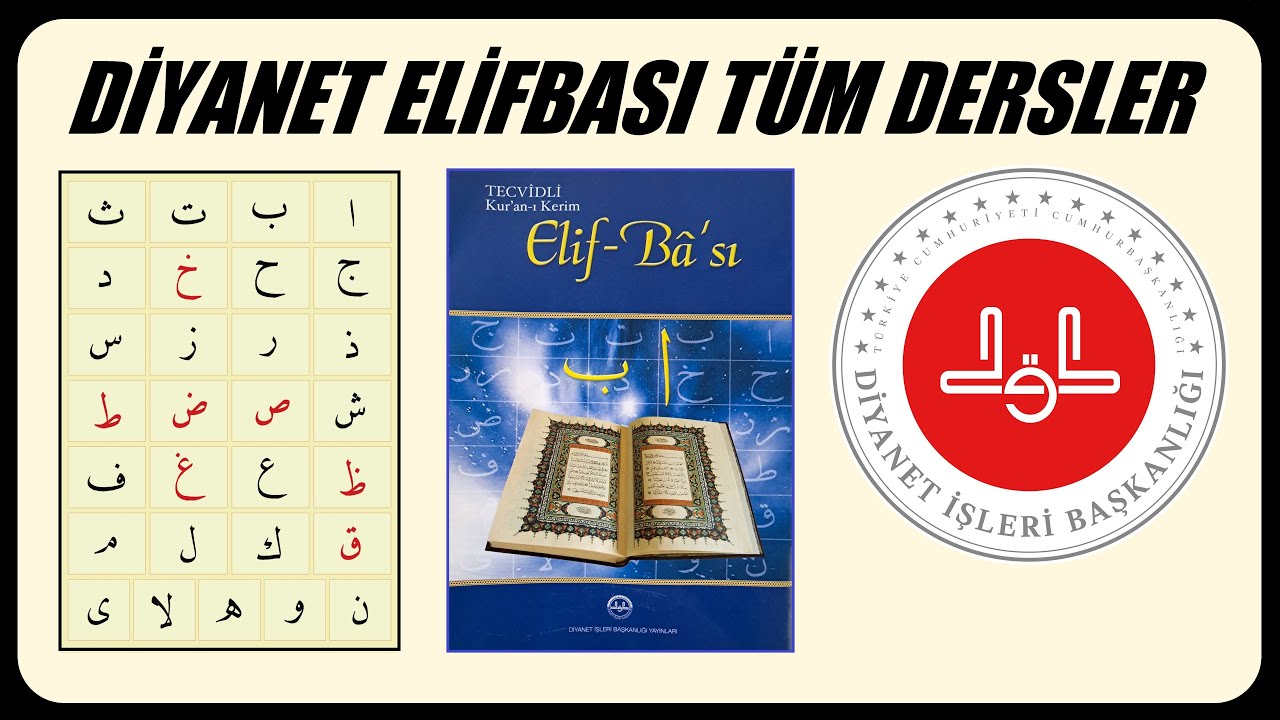 Diyanet Elifbası T&uuml;m Dersler