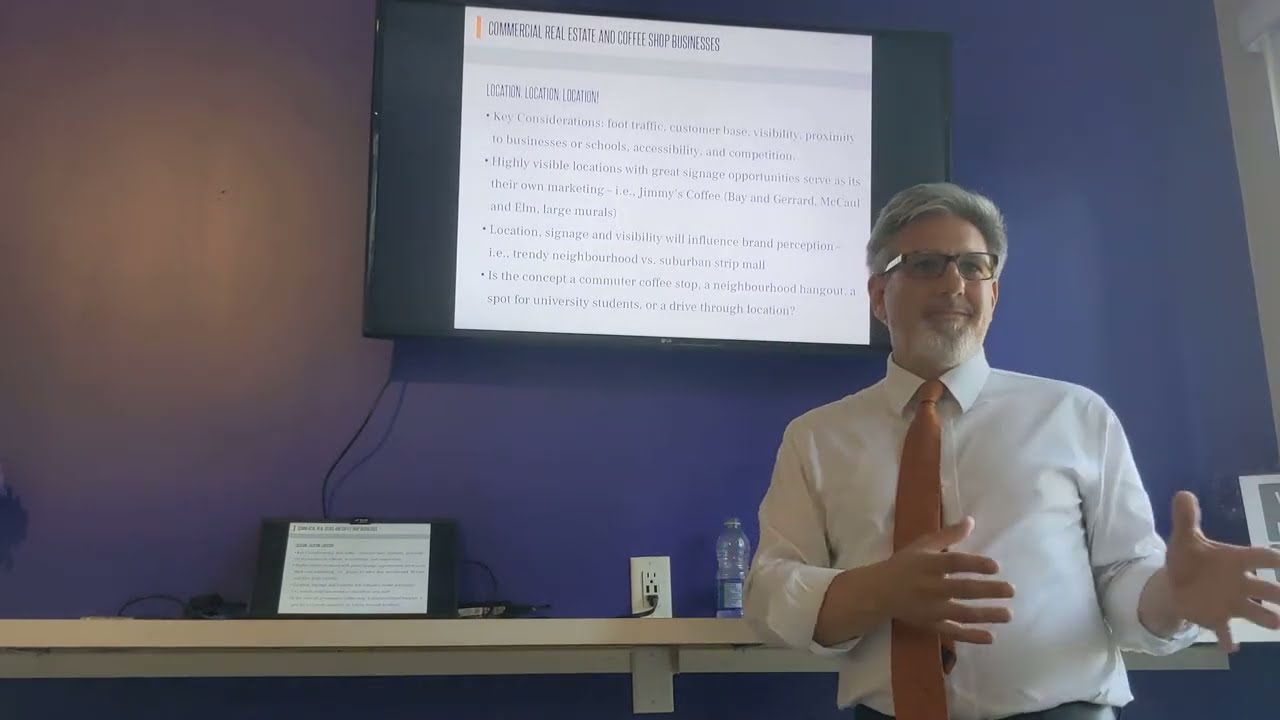 Commercial Real Estate and Coffee Shop Businesses - Mark Parmegiani at #RealEstateTO