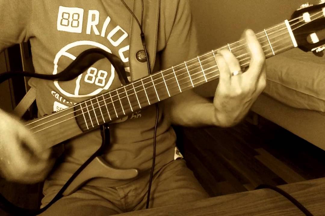 Yamaha Silent Guitar SLG110N - Shape of My Heart (cover)