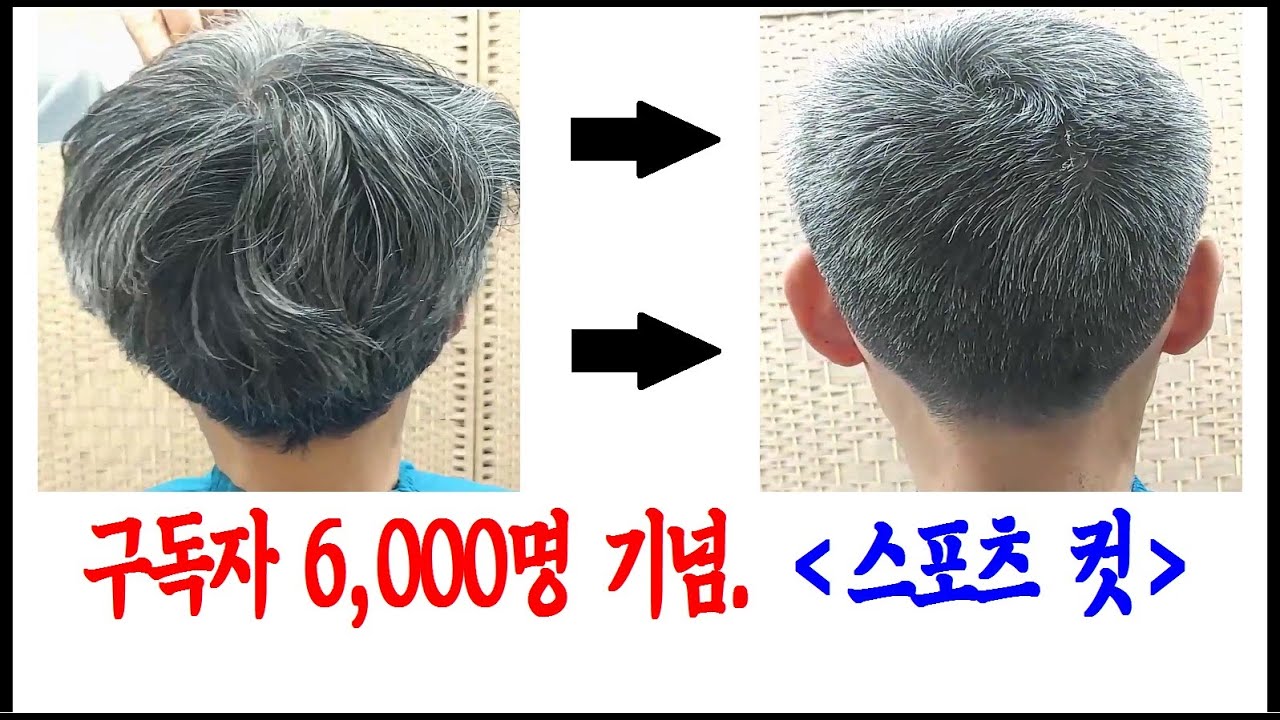 #실전컷트 7번 #군인스포츠머리 #구독자6000명 #ShortCut #Clipper #Scissors #Barber