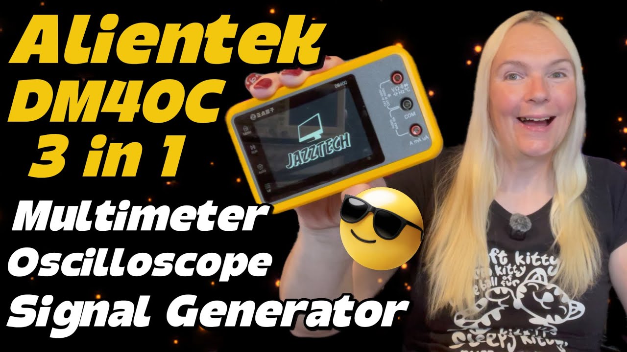 Alientek DM40C 3in1 Multimeter Oscilloscope & Signal Generator - Full Test & Review!