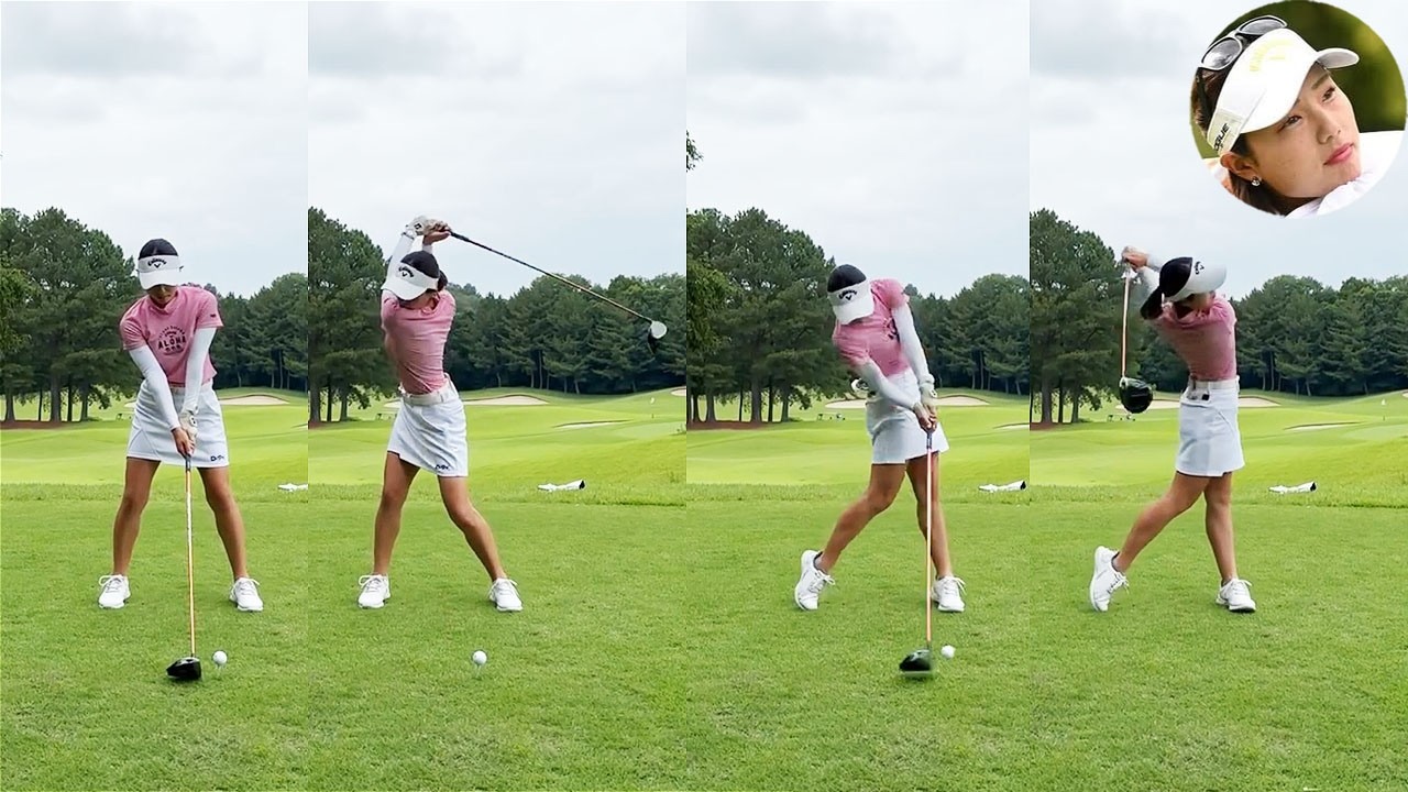 Rei Shindo 新藤励 プロゴルファー DRIVER SHOT SLOW MOTION !!!