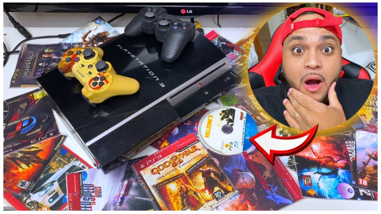 ACHEI um PS3 que LÊ JOGOS PIRATAS FÍSICOS IGUAL PS2 (Nunca vi e Você ?)