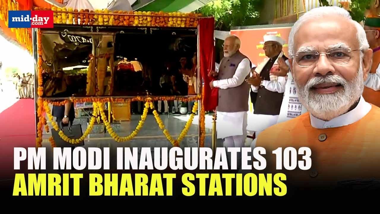 PM Modi visits Karni Mata Temple in Rajasthan, Unveil 103 revamped Amrit stations