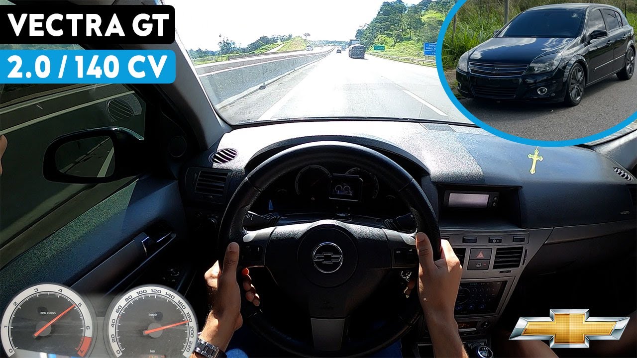 VECTRA GT HATCH 2.0 O MELHOR CARRO NO PREÇO! TESTE ACELERANDO COM ESCAPE ESPORTIVO DIRETO!