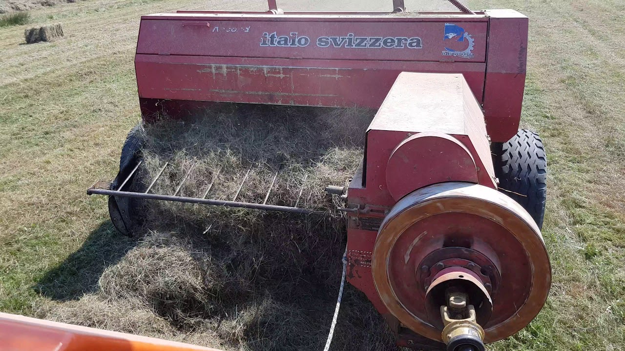 Balotiera baloti dreptunghiulari ITALO SVIZZERA + FIATU