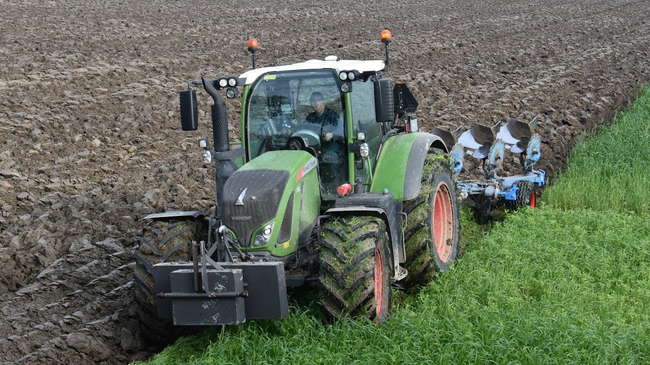 Fendt 724 vario & Lemken 5-schaarploeg