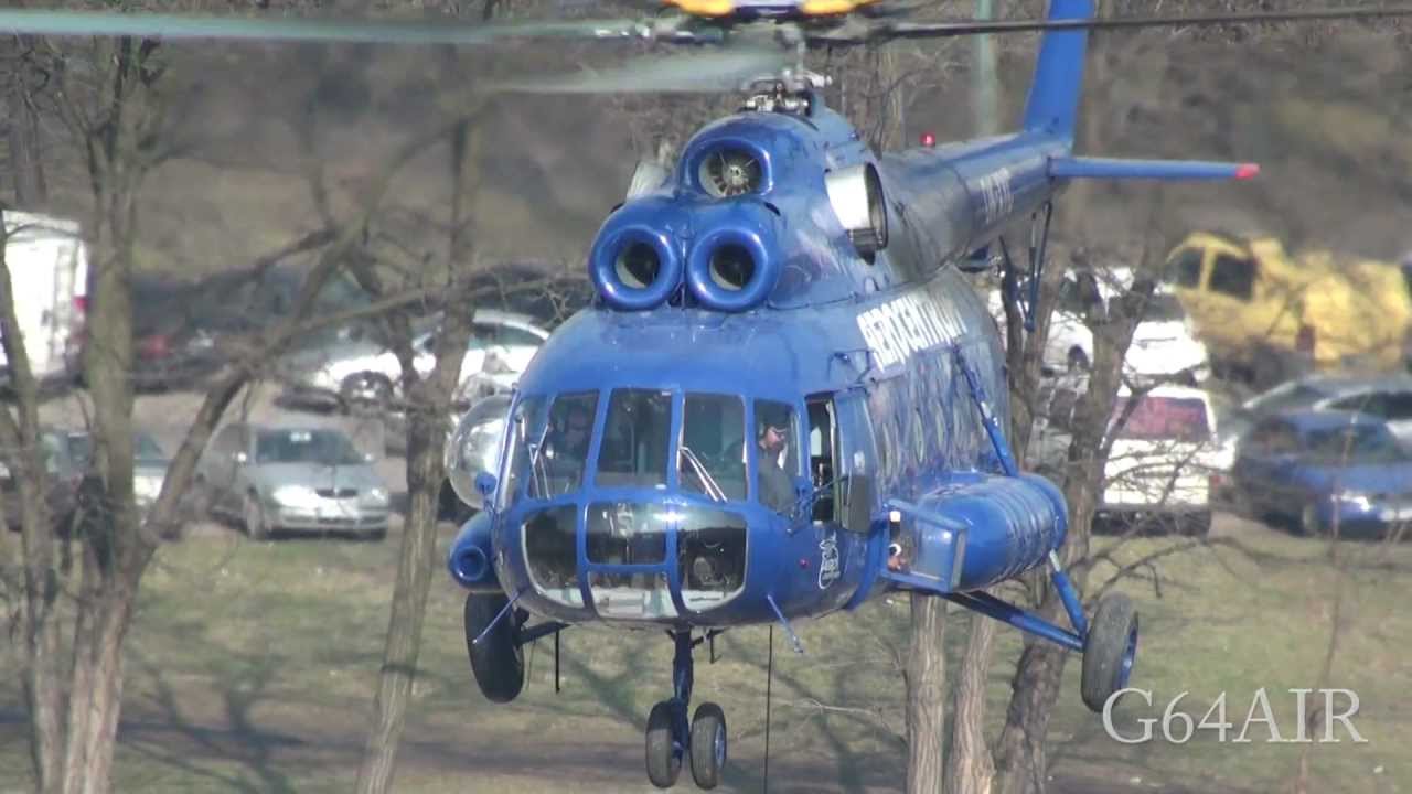 Helikopter Mi-8 OK-XYC Sky Tower Wrocław 23.03.2012