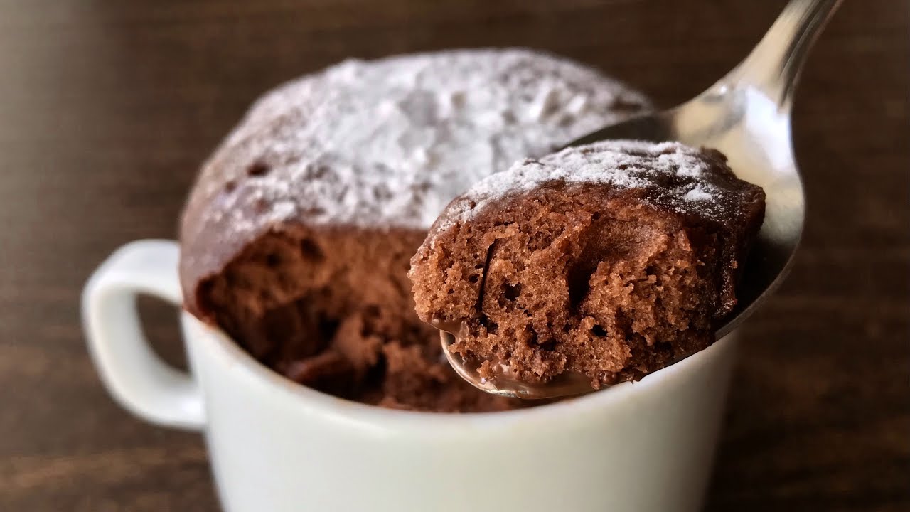 3 Ingredient Nutella Mug Cake 2 Ways