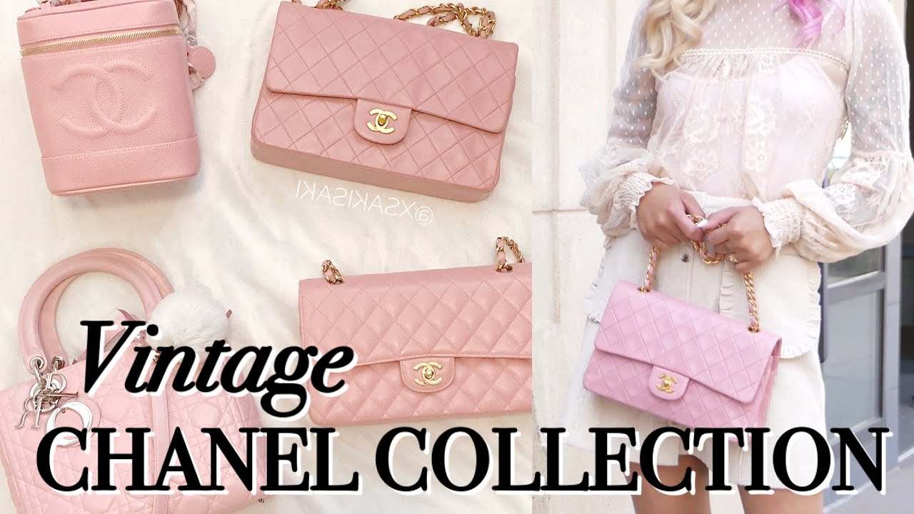 VINTAGE HANDBAG COLLECTION ♡ Vintage Chanel Collection & Buying Tips ♡ xsakisaki