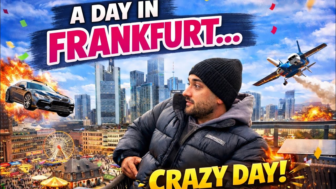 A day in Frankfurt // یک روز در فرانکفورت 🇩🇪