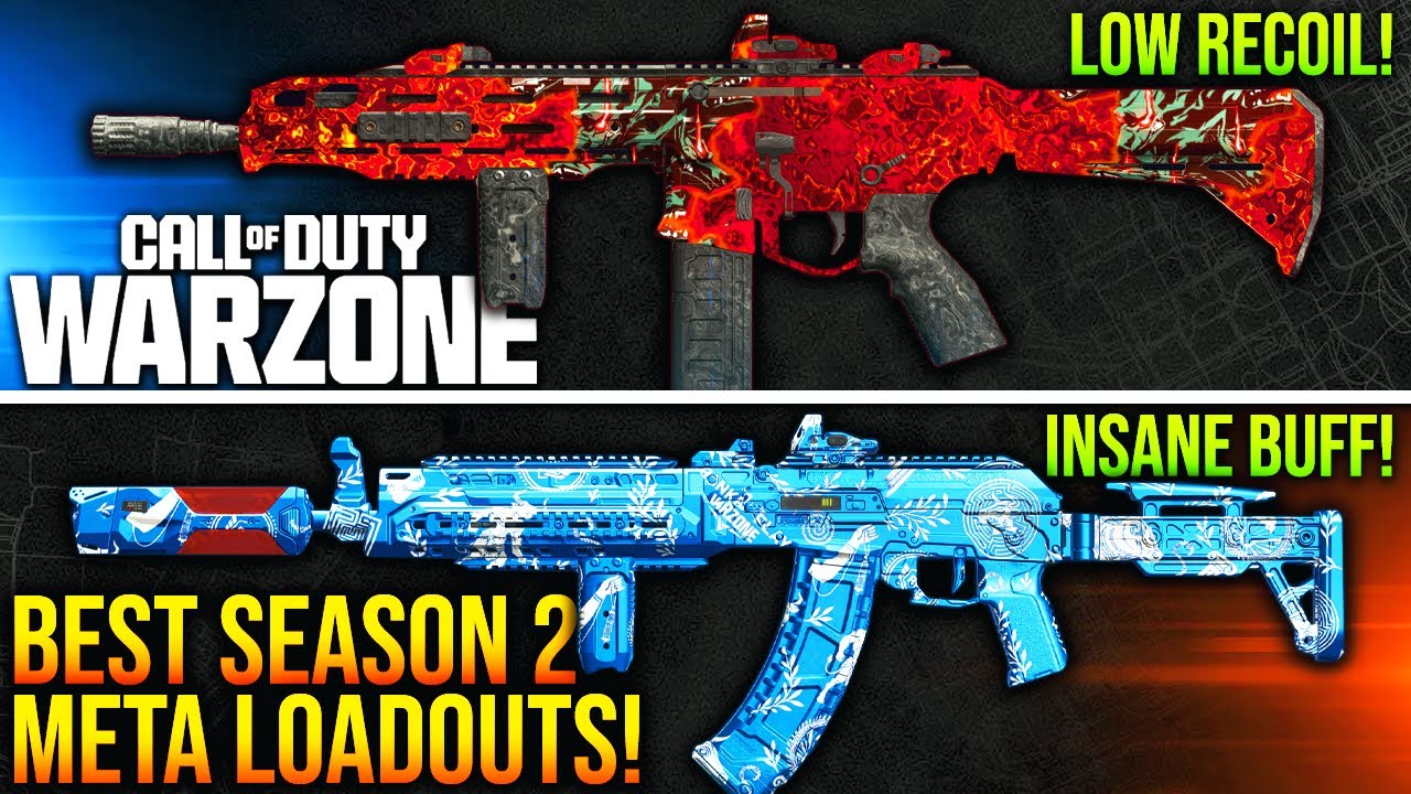 WARZONE: New TOP 10 BEST META LOADOUTS For SEASON 2! (WARZONE NEW META)