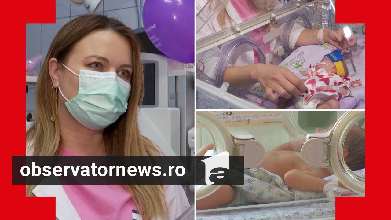 Maternitatea din România în care medicii fac minuni pentru copiii prematuri