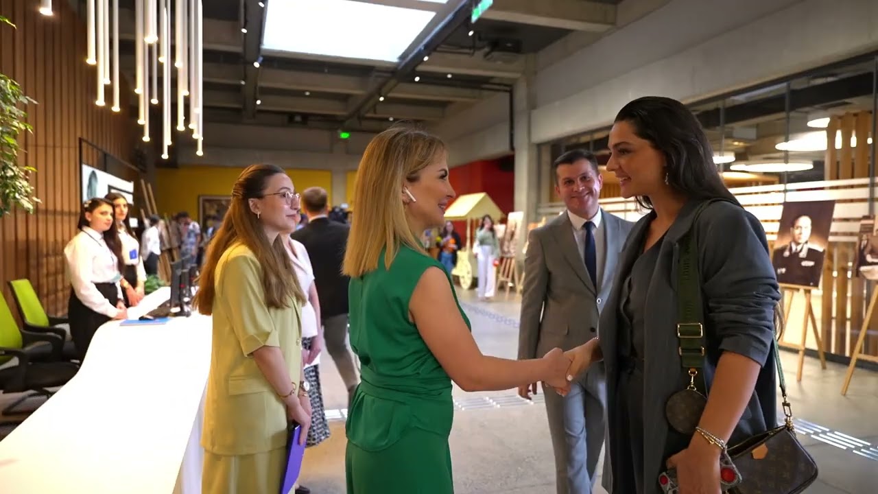 Ümummilli Lider Heydər Əliyevin 100 illiyinə həsr olunmuş tədbirdən videogörüntülər