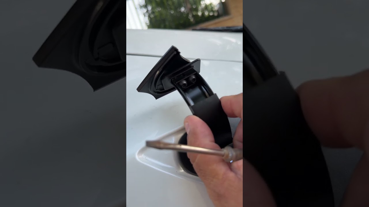 TESLA MODEL 3 charge port door cover