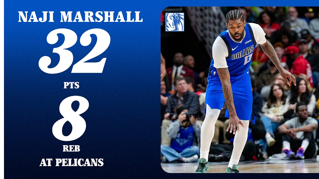 Naji Marshall (32 PTS 8 REB) at New Orleans Pelicans | March 16, 2026