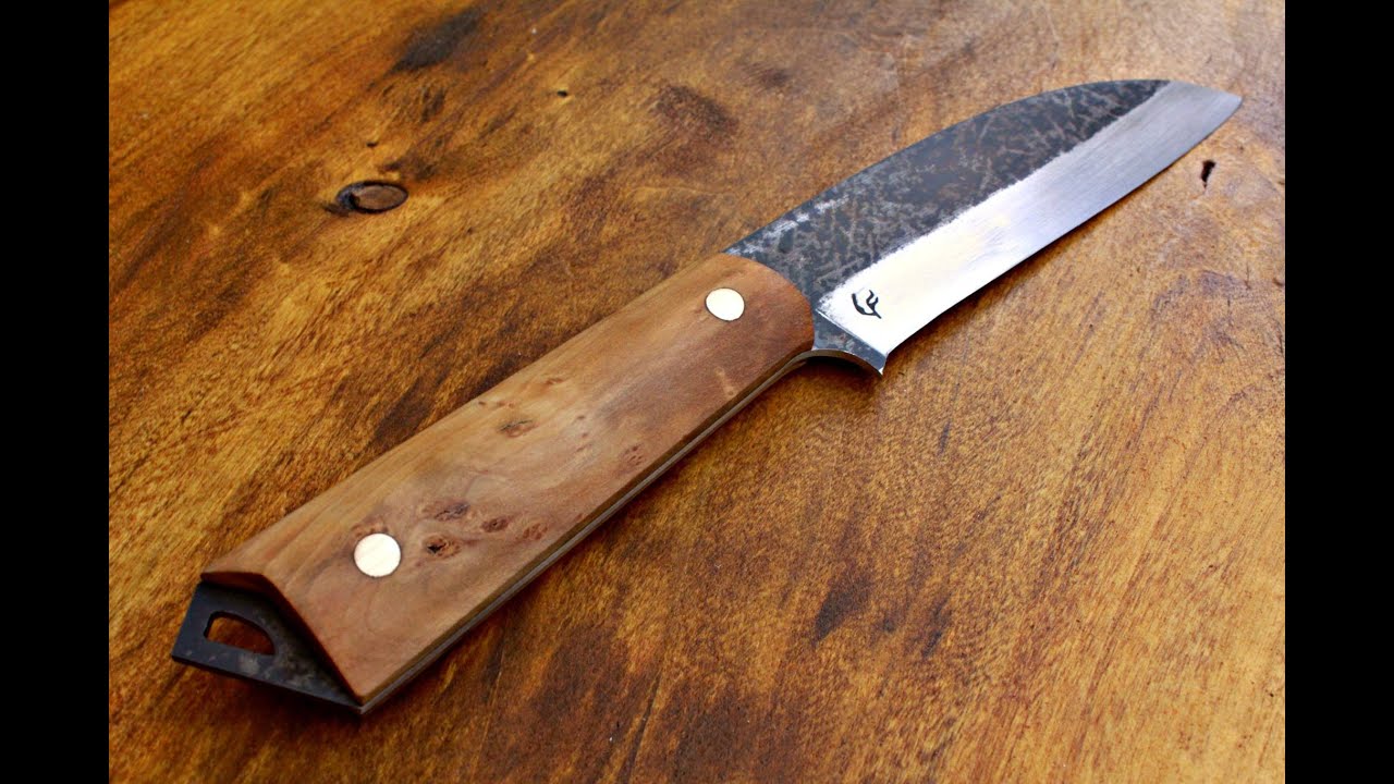Making a Knife from Old Wood Saw