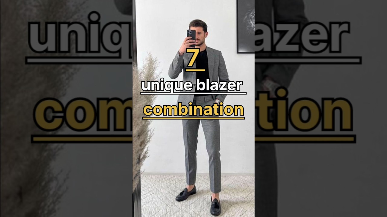 . 7 Blazer Combinations Every Man Must Try | Men&rsquo;s Style Guide #mensfashion #fashion #blazer