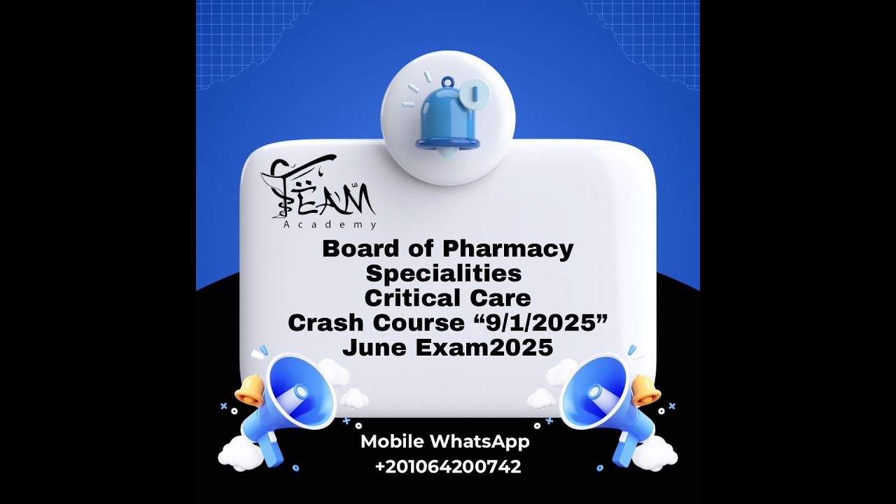 Critical Care Crash Course JuneExam2025