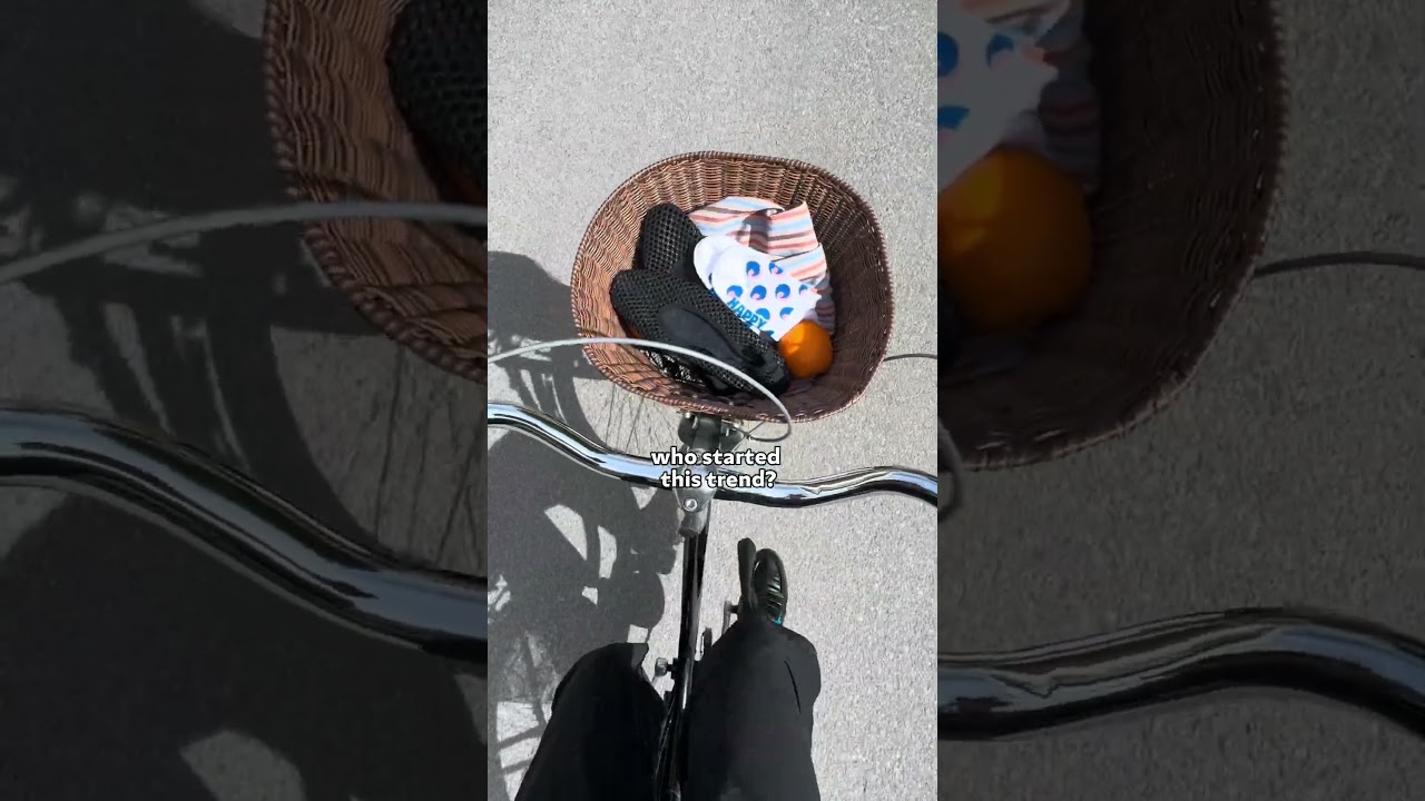 Summer Biking with Happy Socks #happysocks #summerfashion #simplepleasures #trending