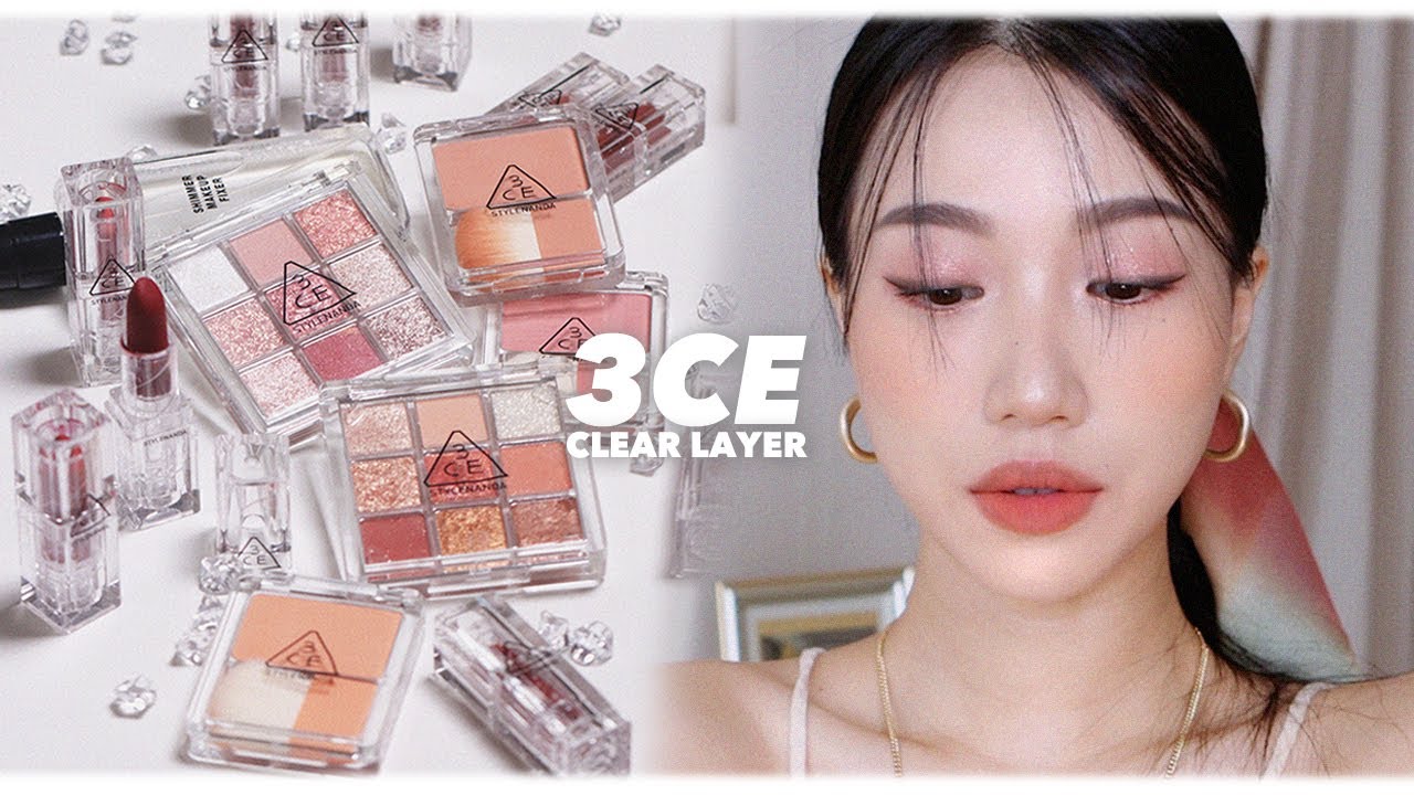 투명맑음! 3CE 클리어 레이어 에디션 리뷰 (블러셔/소프트매트립스틱/팔레트) | 민스코 Minsco