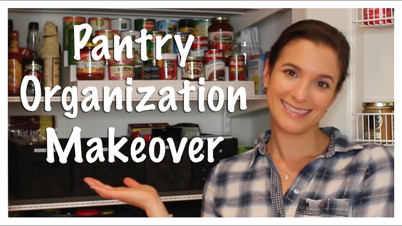 Pantry Organization Makeover (Kitchen Series 2013)