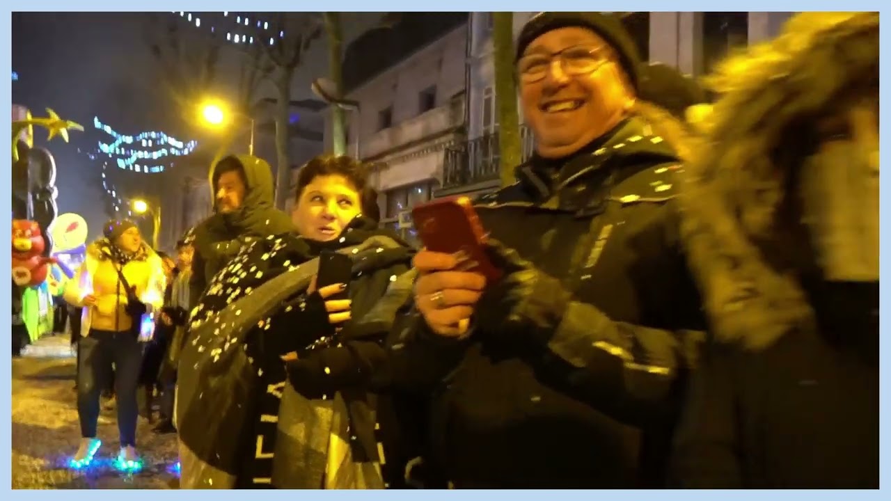 Englishe Film  Carnaval Saintes France St Sylvestre 2024