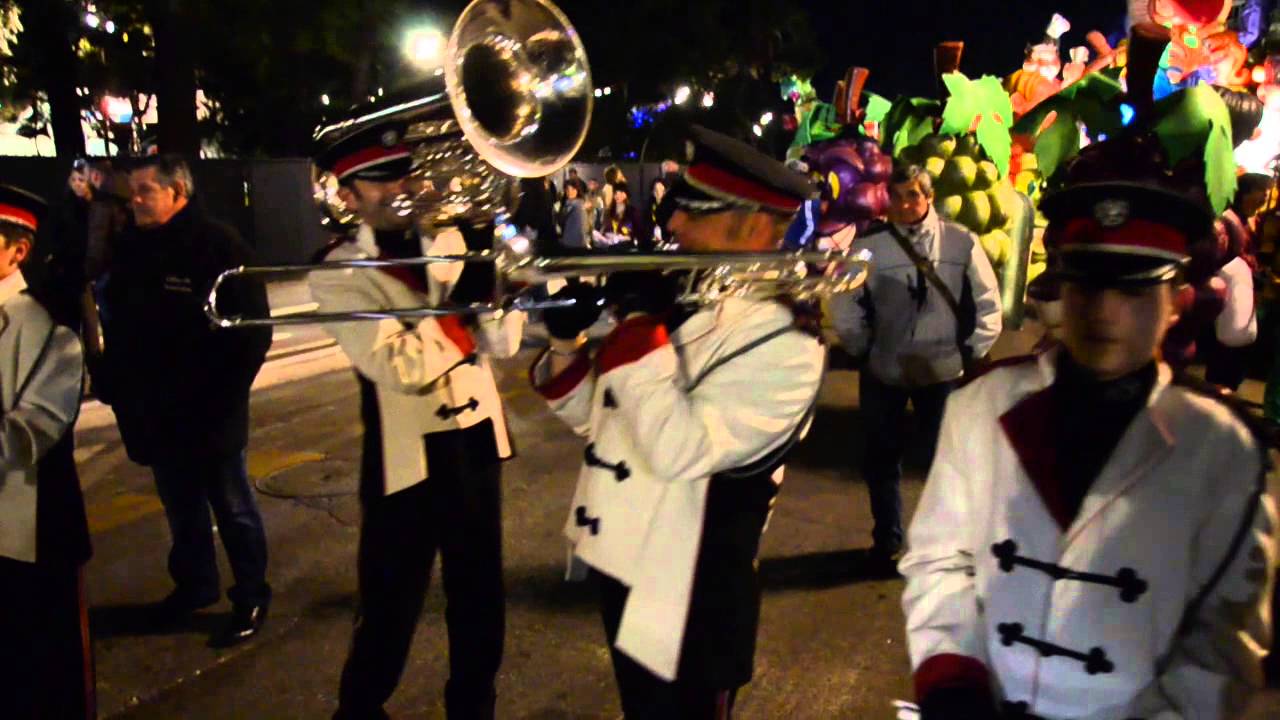 Prestation du Showband RSF au 130ème Carnaval de Nice