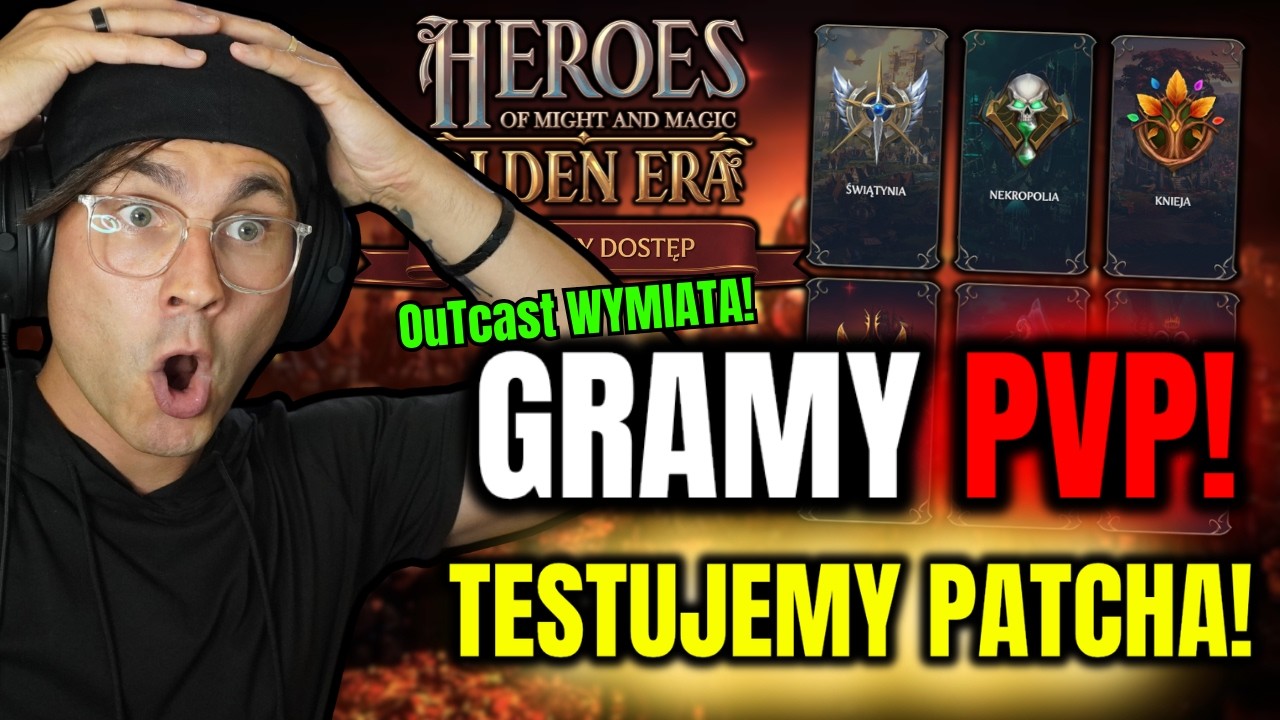 FANTASTYCZNY PATCH!🔥OUTCAST TOURNAMENT WYMIATA! Gry Rankingowe PvP - Olden Era LIVE | !HOLY !TILT