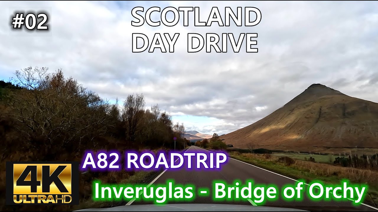 Scottish Highlands Roadtrip #02 | Inveruglas to Bridge of Orchy |  Nov 2023