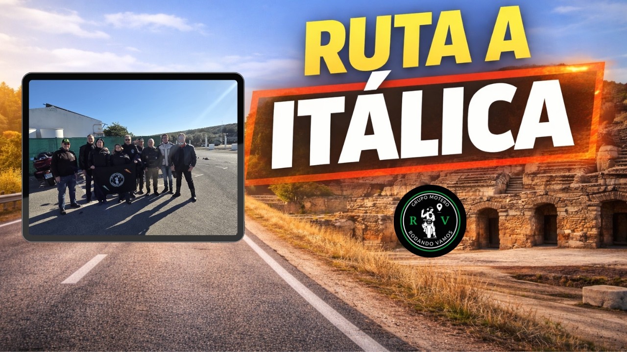 Ruta en moto a Itálica y Monasterio de San Isidoro | Grupo Motero RV