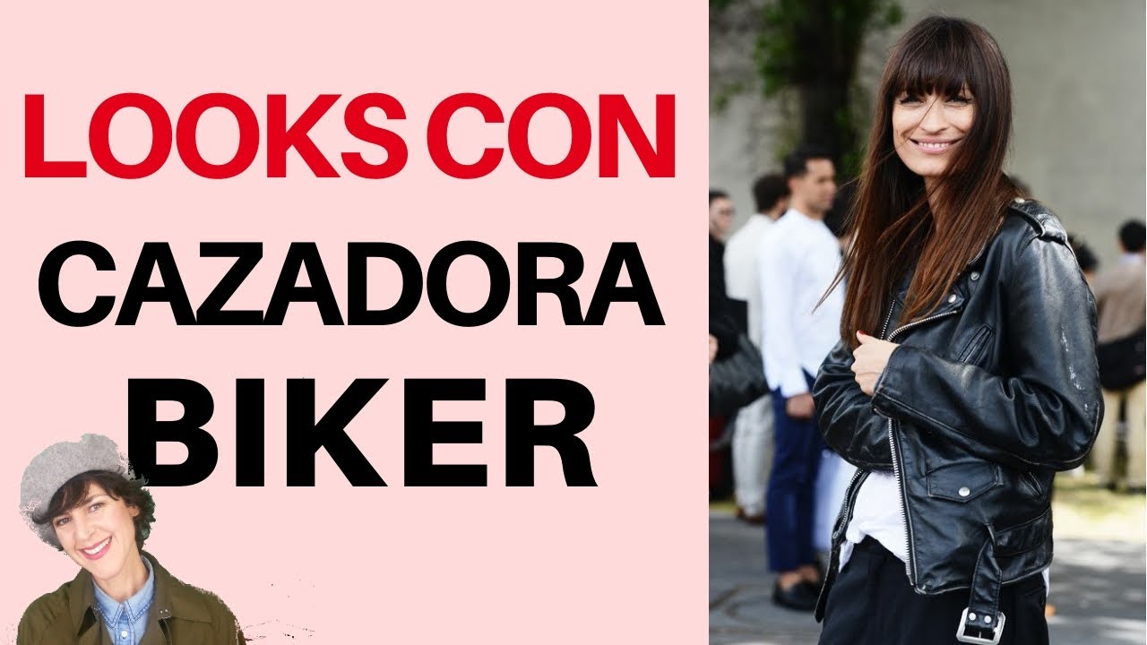 Looks con cazadora BIKER